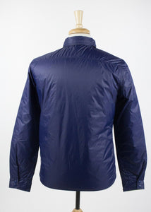 Mauro Grifoni Snap Button Reversible Nylon Jacket W/ Pink Lining - Gray