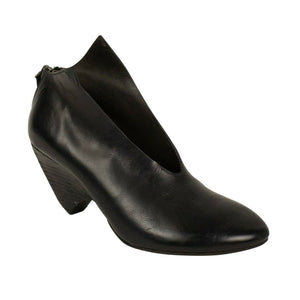 Livellina' Black Calf Skin Leather Ankle Boots
