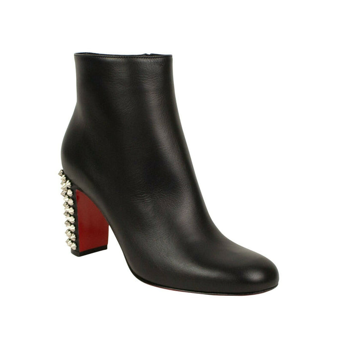 Black 'Suzi Folk' 85mm Boots Heels