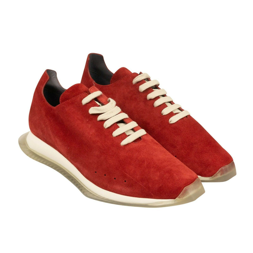 Red Suede Sneakers