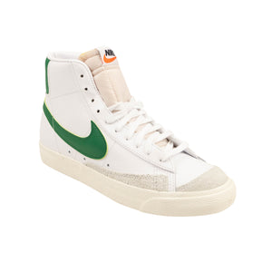 White & Pine Green Blazer Mid '77 Vintage Sneakers