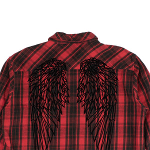 Marcelo Burlon Wings T-Shirt - Black/Leopard