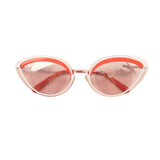 Violet Cat Eye Wire Sunglasses