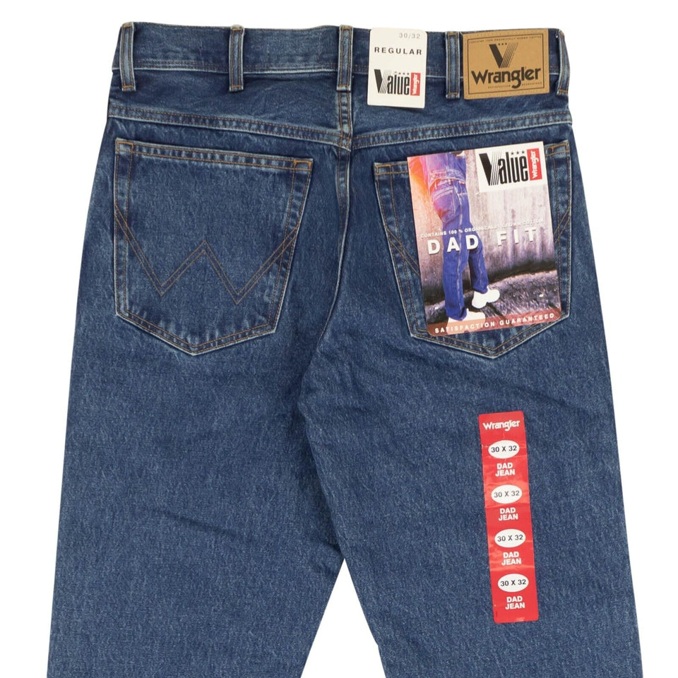 Blue Denim Dad Slim Jeans