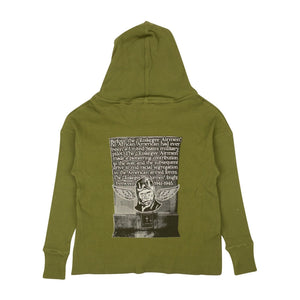 x Barriers Olive Cotton NY Tuskegee Hoodie