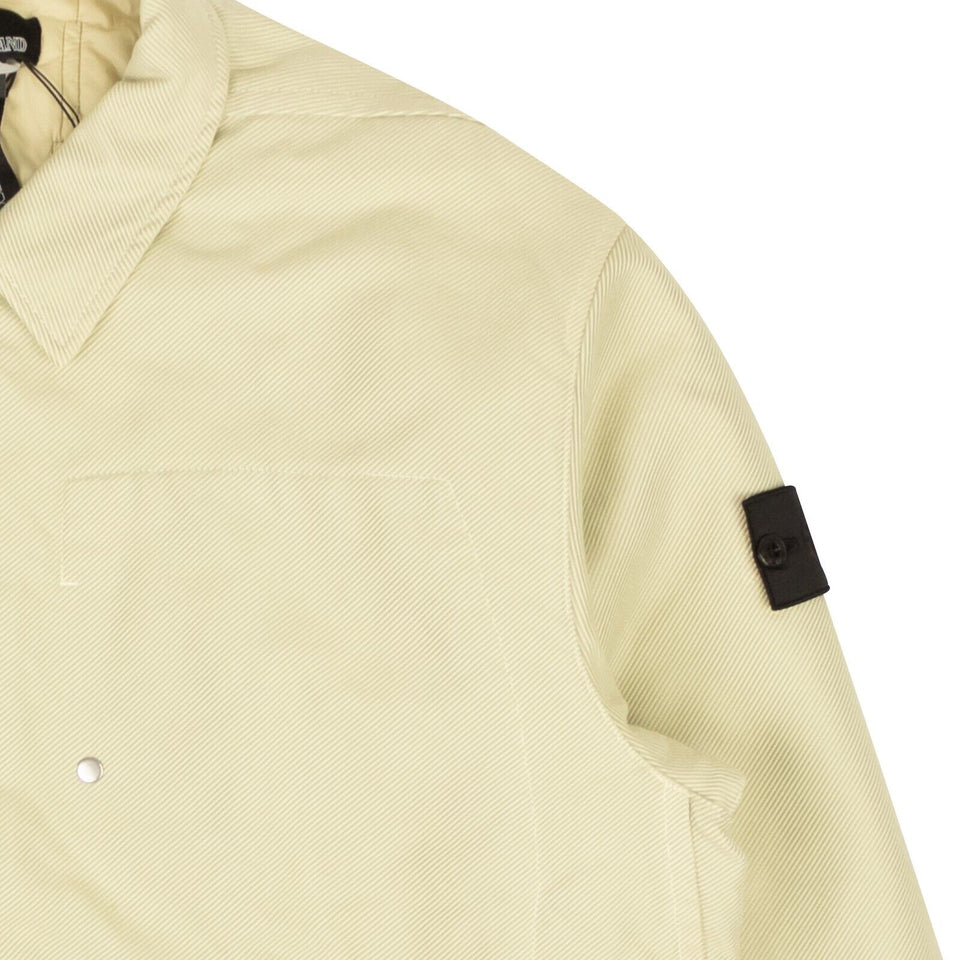 Natural Beige Insulated Coach Jacket