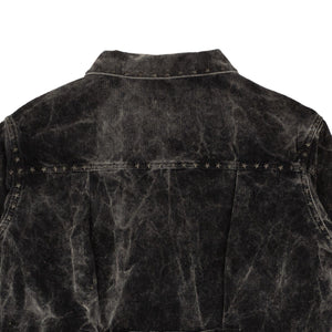Black Cotton M.W. Corduroy Jean Jacket