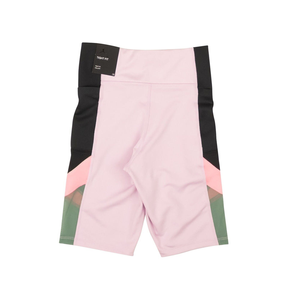 Arctic Pink Black And Dutch Green Heatwave Bike Shorts