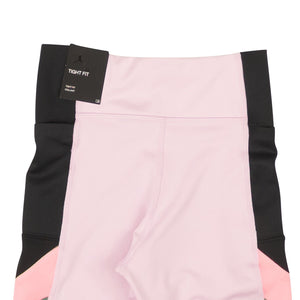 Arctic Pink Black And Dutch Green Heatwave Bike Shorts
