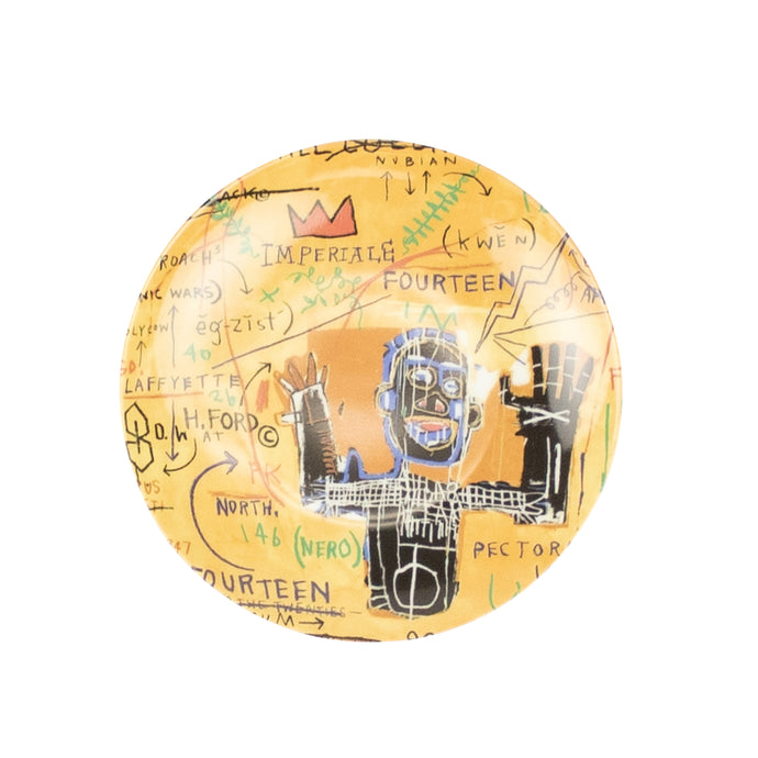 x Michael Basquiat Yellow Cast Plate
