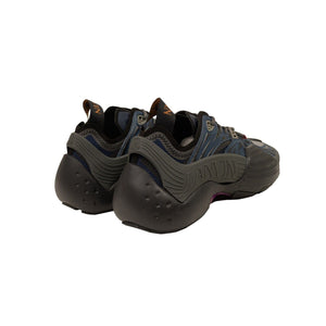 Navy Flash X Low Top Athletic Sneakers