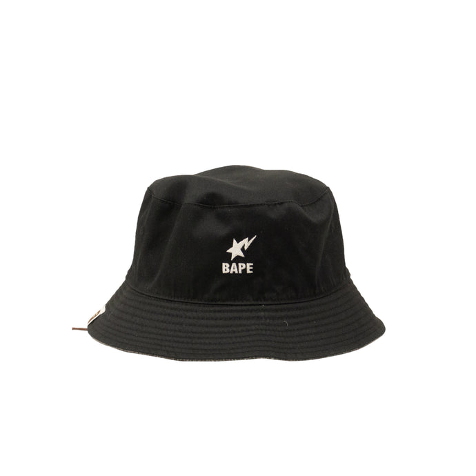 Black And Grey Snake Reversible Bucket Hat