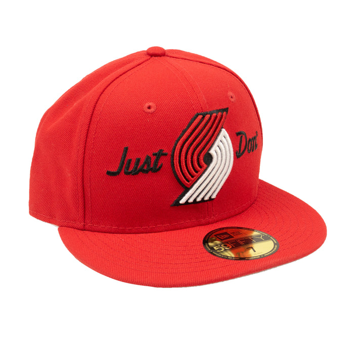 x New Era NBA 59 Fifty Red Portland Trailblazers Hat