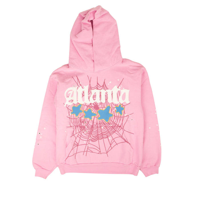 Pink Spider Atlanta Hoodie