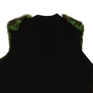 Multicolored Leopard Faux Fur Vest