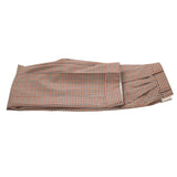 Brown And Orange Plaid Wool Double-Breasted Suit 9R