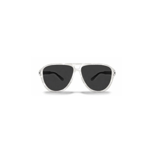 Amiri Aviator Logo Sunglasses - White