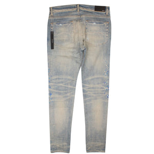 Blue Crystal Slim-Fit Jeans