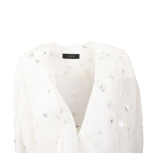 White Stars FIl Coupe Wrap Shirt