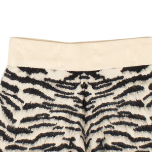 Zebra Animal Jacquard Shorts
