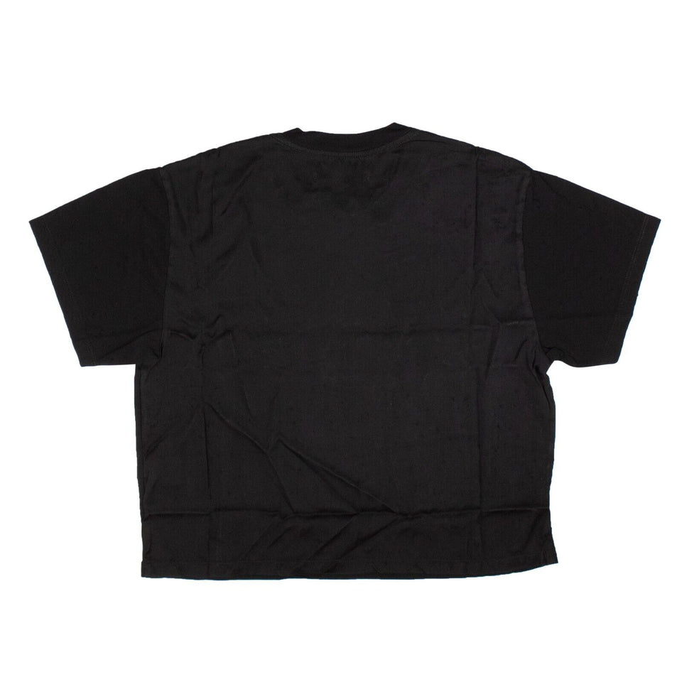 Black Slash Cotton T-Shirt