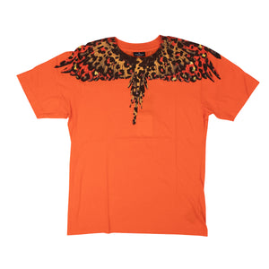 Orange Wings Cotton T-Shirt