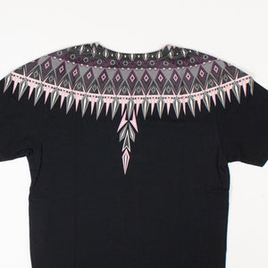 Black And Multicolored Wings T-Shirt