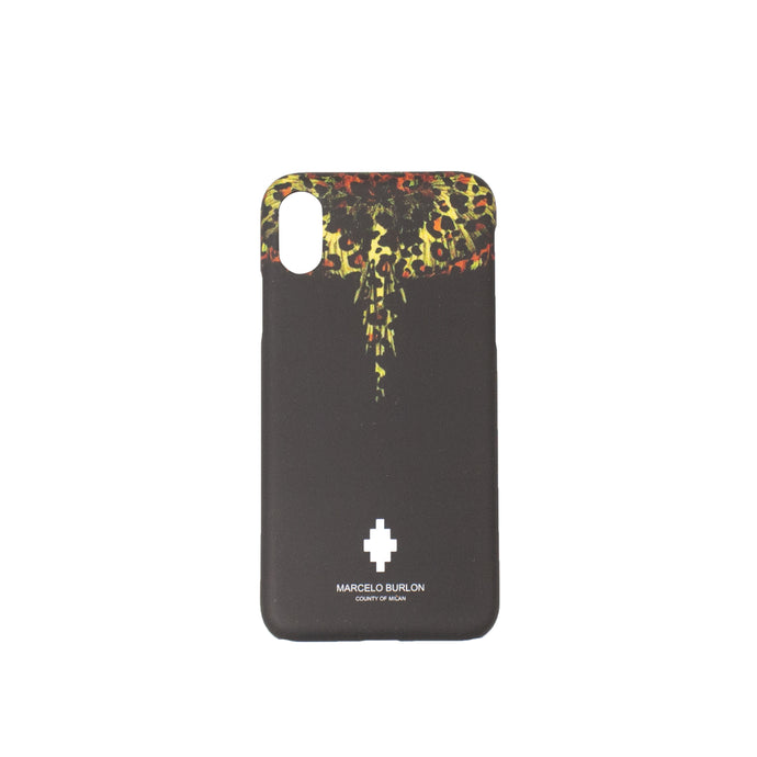 Black And Multicolored Leopard iPhone X Case