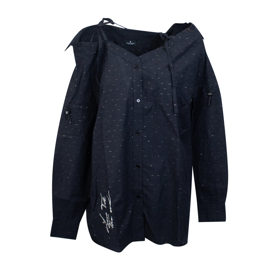 Marcelo Burlon Love Till The End Zipped Sweatshirt Dress - Black