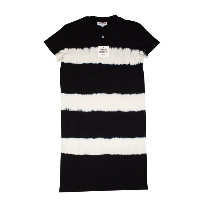Black Ivory Tie Dye Mini Box T-Shirt Dress