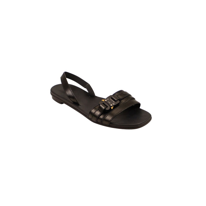 Flat Sandal With Buckle