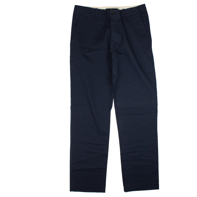 Navy Blue Tweed Acaademy Wool Pants