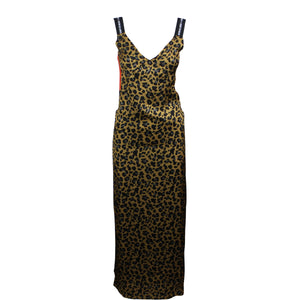 Brown County Leopard Long Dress