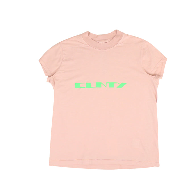 Pink Small Level Tee CUNTY