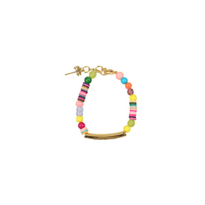 Multi Logo Rainbow Bracelet