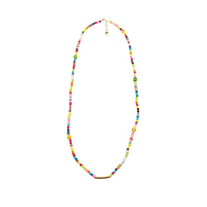 Palm Angels Long Palm Rainbow Necklace - Multi