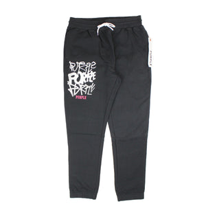 Black French Terry Sweatpant
