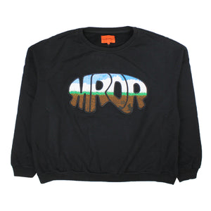 Black MRDR Crewneck Sweater