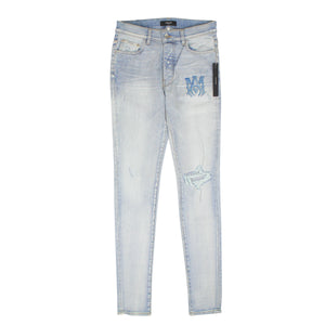 WATERCOLOR LOGO JEAN 70's Indigo Straight-Fit Jeans