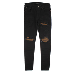 MX1 ULTRA SUEDE Black OD Straight-Fit Jeans