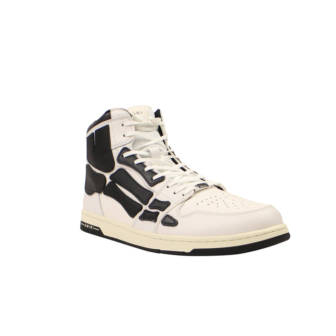 SKEL TOP HI White&Black Sneakers