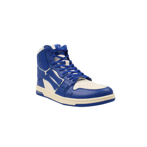 SKEL TOP HI Blue&White Sneakers