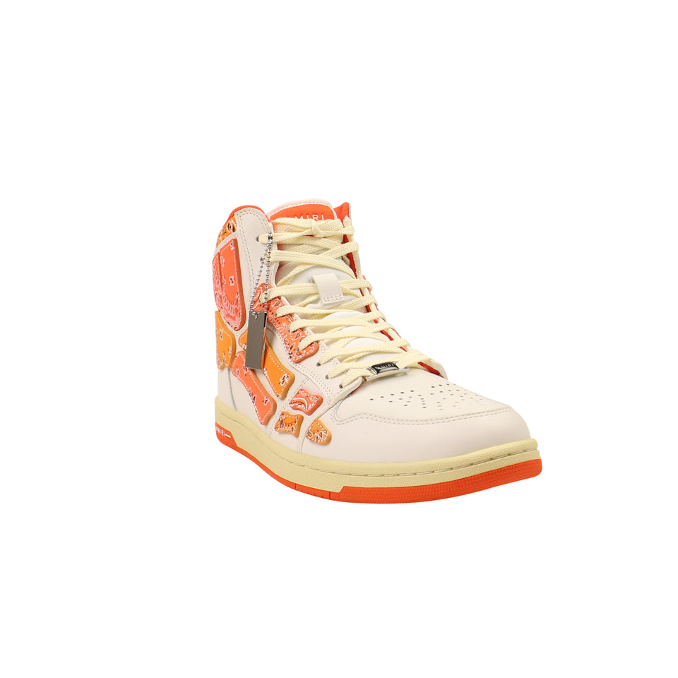SKEL TOP HI - BANDANA Orange Sneakers