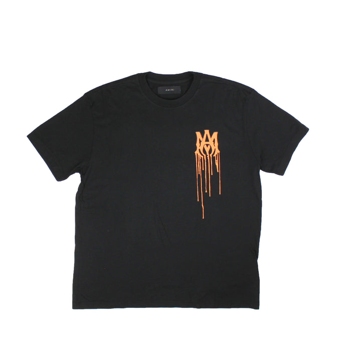 SPRAY PAINT MA TEE Black&Orange T-shirts