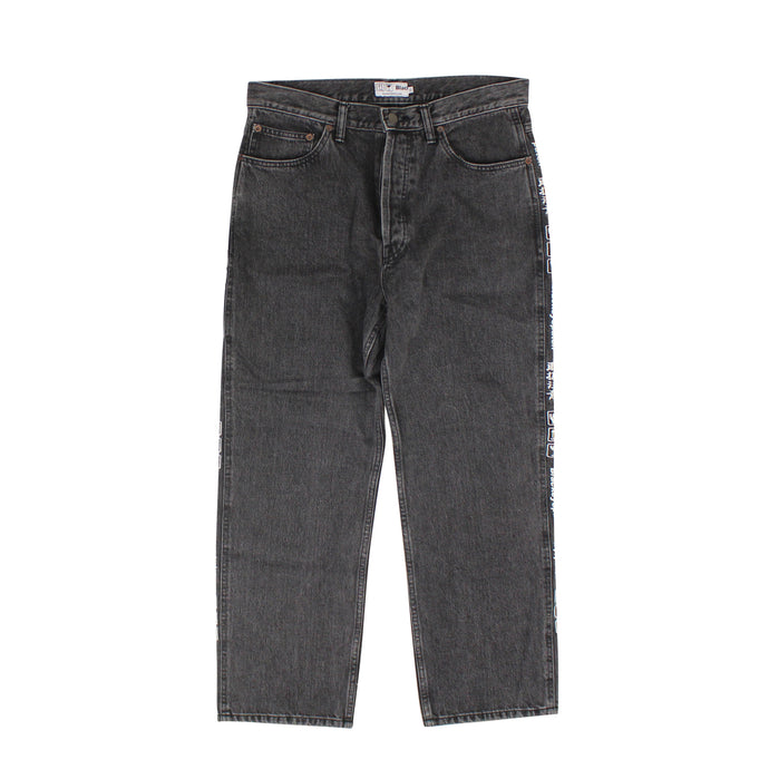 BLACK HANDLE WITH CARE JEANS