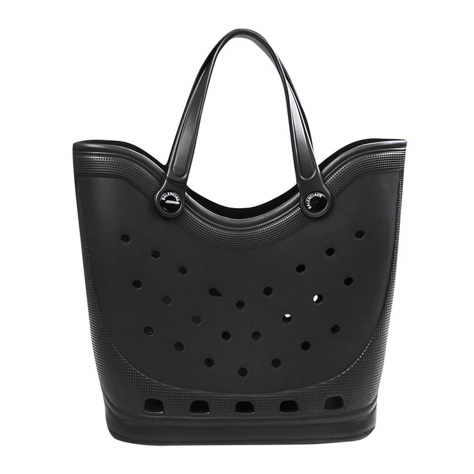 Black Crocs Tote Bag