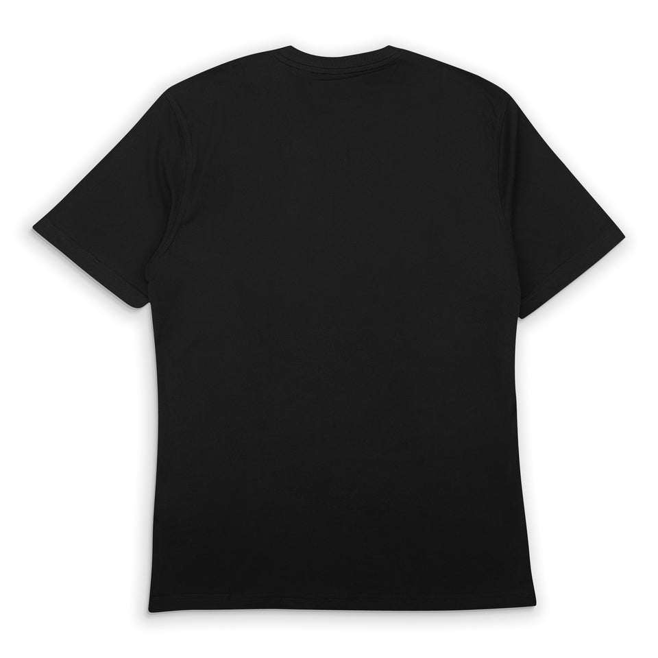Black Printed Globe T-Shirt