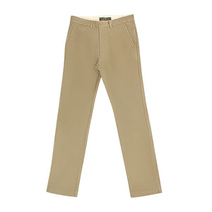 Brown Moleskin Cotton Pants