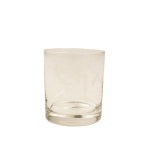 Clear Logo Branding Glass Cup