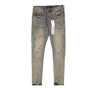 Purple Brand Oil Repair Skinny Jeans - Indigo